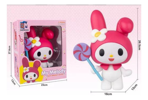 Figura Kuromi Onegai My Melody Baku Hello Kitty