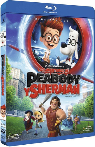 Las Aventuras De Peabody Y Sherman - Blu-ray Original Y Nuev