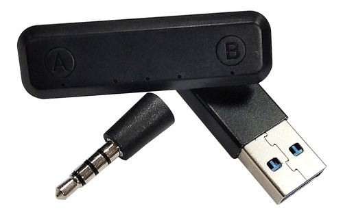 Imagen 1 de 4 de Transmisor Audio Bluetooth 5.0 Switch Switch Lite Ps4 Ps5 Pc