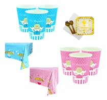Comprar Kit Decoración Para Bautizo, Fiestas Y Piñateria