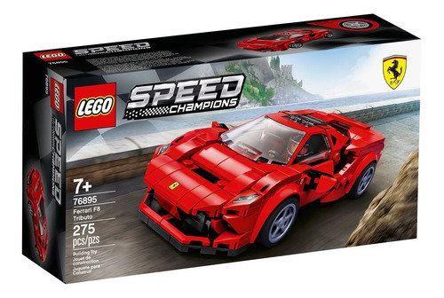 Lego Speed Champions Ferrari F8 Tributo Com 275 Peças 76895