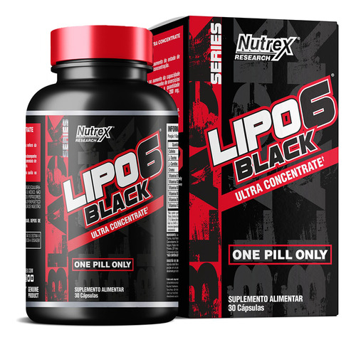 Suplemento Em Cápsulas Nutrex Research  Black 6 Ultra Concentrate - Nutrex Research Thermo