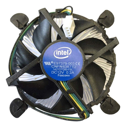 Ventilador Cooler Intel Socket 1151/1155/1156 Core I3 I5 I7