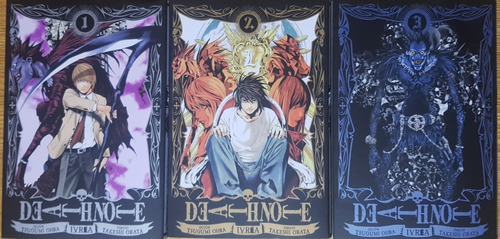 Death Note - Tomo 1 Al 3 - Manga - Ivrea