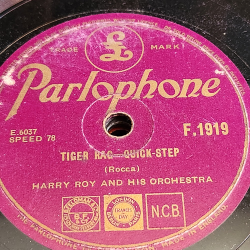 Pasta Harry Roy His Orchestra Parlophone C561