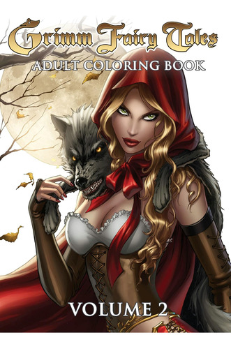 Libro: Grimm Fairy Tales Adult Coloring Book Volume 2