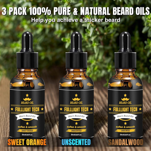 Fulllight Tech Kit De Barba Para Hombres Grooming & Care ...