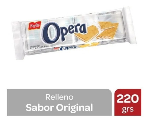 Galletitas Oblea Opera Bagley X 220 G