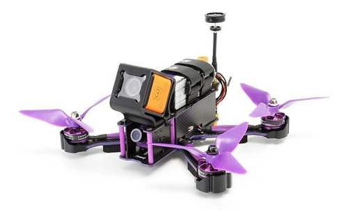 Drone Eachine Wizard X220S ARF con cámara FullHD purple