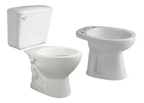 Imagen 2 de 3 de Combo Juego Baño 3 Piezas Ferrum Andina Griferia Fv Newport