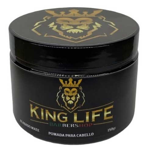 Pomada Para El Cabello King Life Acabado Mate