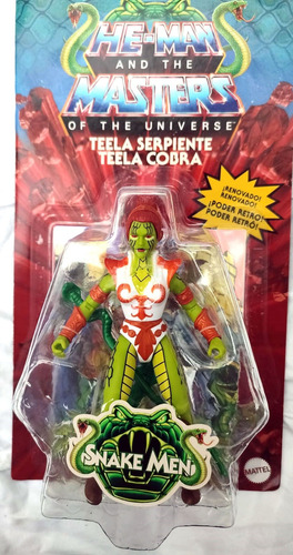 Mattel Masters Of Universe Teela Serpiente Teela Cobra (Usado)