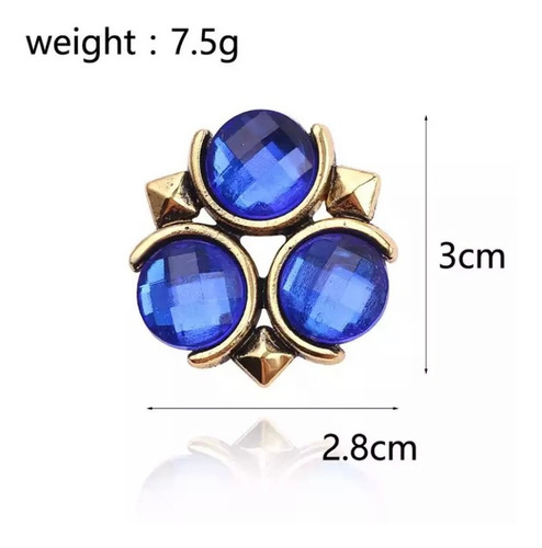 Broche Zora Sapphire | Zelda Ocarina Of Time