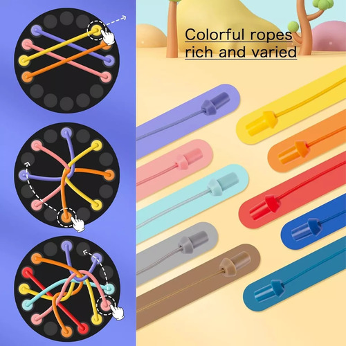 Juego De Mesa Brainy Knots Rope Challenge