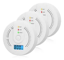 Comprar 3 Paquetes De Detectores De Monóxido De Carbono, Monitor
