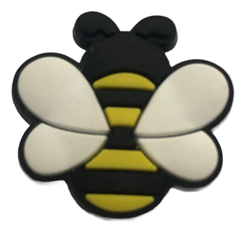 Pin Abeja Para Crocs Animales X4 Amarillo Abeja