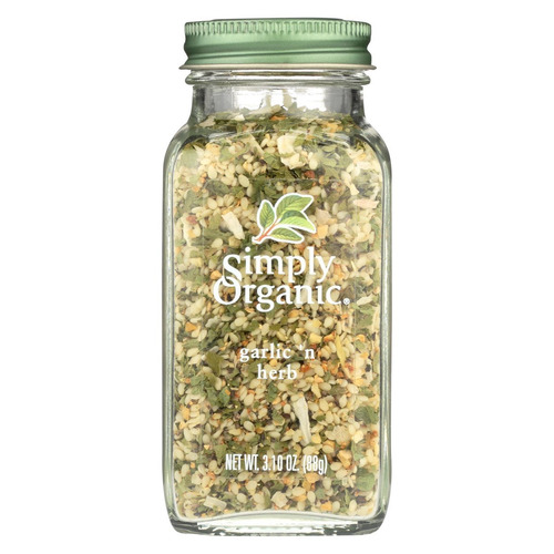 Simply Organic Ajo E Hierbas Garlic N Herb 88g Se