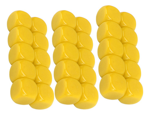Juego De Dados De 6 Caras, 30 Unidades, Cubos Redondeados De