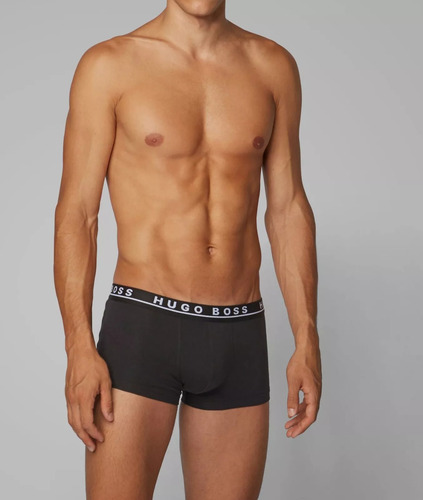 Boxer Trunk Hugo Boss 5044 3 Piezas De Algodón Flexible