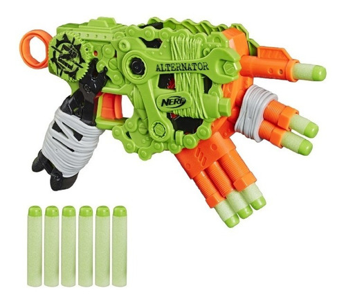 Nerf Zombie Strike Alternator Blaster-incluye 12 Dardos