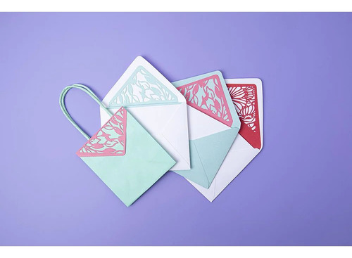 Scrapbooking Set De 6 Troqueles - Revestimientos De Sobres 1