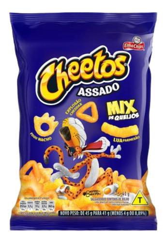 Cheetos Mix De Queijos - Pacote P - Salgadinho Elma Chips