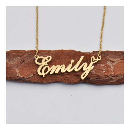 Aoloshow Kinsley Nombre Collar Cabello Catinano Costilería