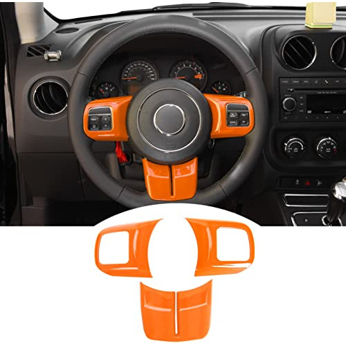 Juegos De Adornos Volante Interior Jeep Wrangler 2011-2...