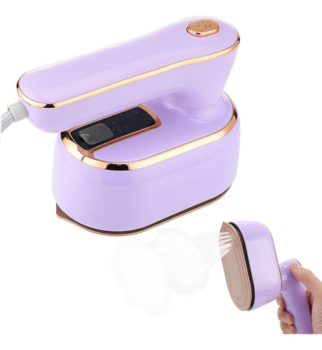 Mini Luz De Mano Portatil Con Microplancha De Vapor Para ...