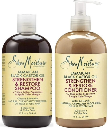 Shea Moisture Shampoo Acondicionador Set Elige Variedad