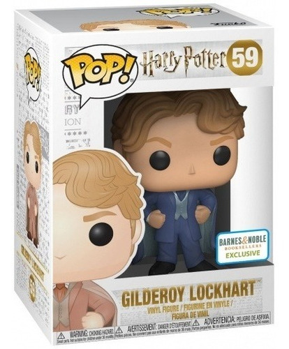 Gilderoy Lockhart 59 Barnes & Nobles Funko Pop! Harry Potter (Usado)