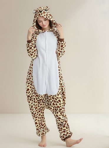 Pijama De Invierno Para Hombre Y Mujer Con Dibujos Animados