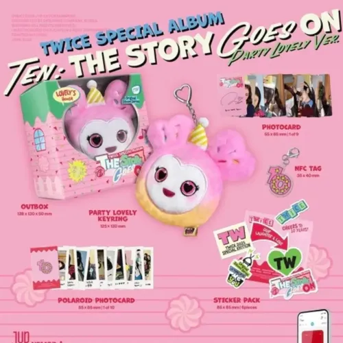 Twice Original Album Ten:the Story Goes On Ver. Party | MercadoLivre