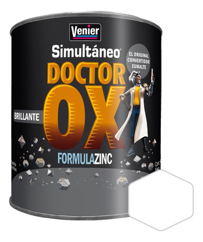 Doctor Ox Simultáneo Fórmula Zinc Venier | Brillante | 4lt