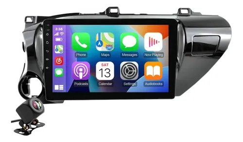 comprar Estéreo Toyota Hilux 16-23 Carplay Android Auto 4+64 8 Core