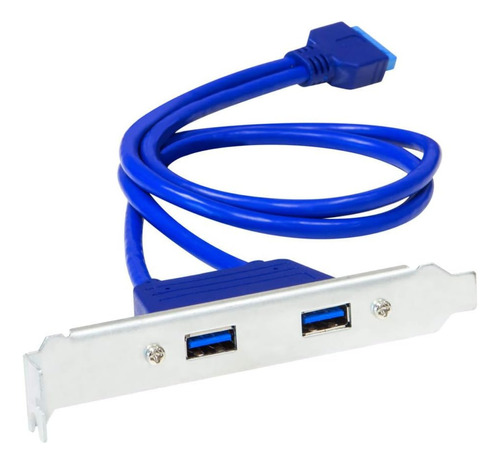 Cable De Soporte Pci De Doble Puerto Kingwin Usb 3.0 Con Enc