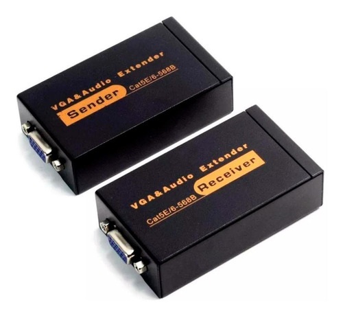 Extensor Vga 100 Metros 1 Via Rj45 Cat5/cat6 Lotus