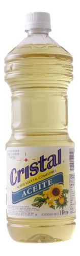 3 Pzs Cristal Aceite Vegetal 1000ml