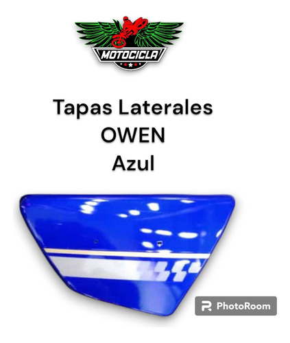 Tapas Laterales Moto Owen 2014 Azul