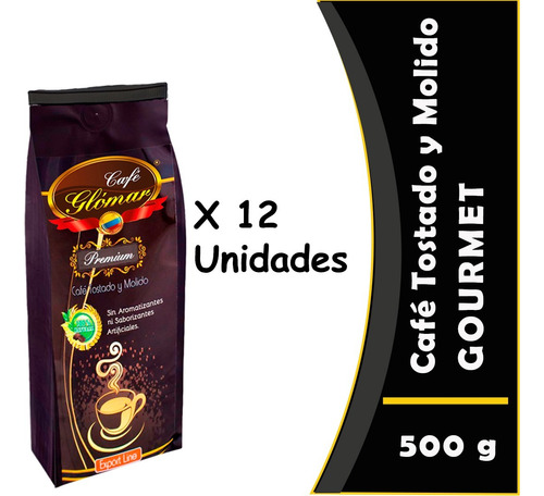 Café Glómar 500g X 12 Uds