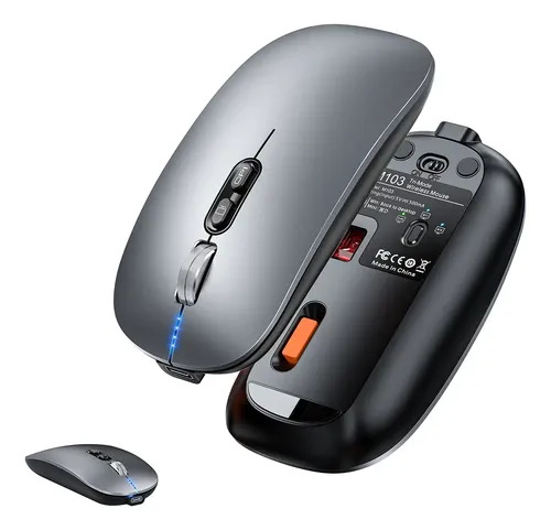 Mouse Bluetooth Recarregável Para Macbook Air Pro M1 M2 M3