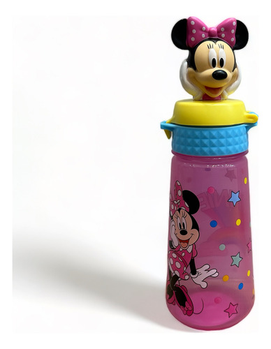 Botella De Plastico Minnie Mouse 473ml