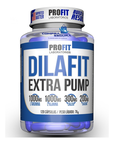 Vasodilatador Dilafit Extra Pump Profit