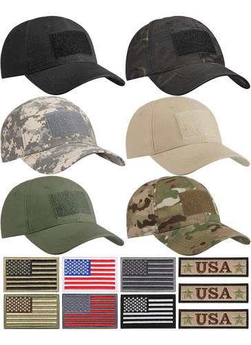 Geyoga 6 Piezas Militar Sombrero Táctico Gorra Para Hombres 