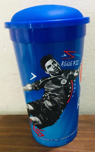 Vaso Gigante Pepsi - Aguero - Plastico!!! - Unico - (Usado)