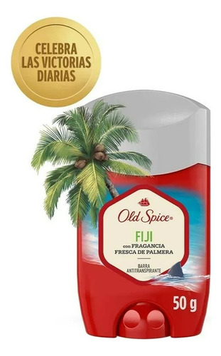 3 Pza Antitranspirante Old Spice Fiji Con Fragancia Fresca D