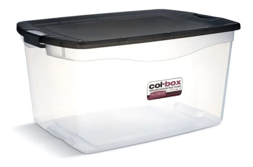 Caja Organizadora Apilable 68lts Colombraro Plástica