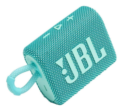 Parlante JBL Go 3 portátil con bluetooth waterproof teal 
