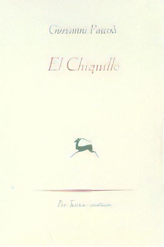 Ãâ¡el Chiquillo, De Pascoli, Giovanni. Editorial Pre-textos En Español