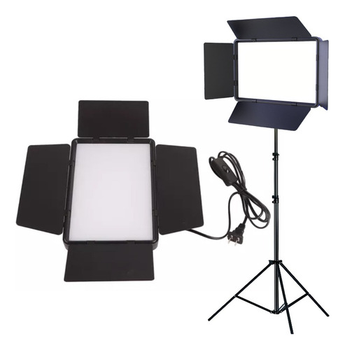 Lámpara Fotografica De Kit De Led Video Luz Regulable Panel